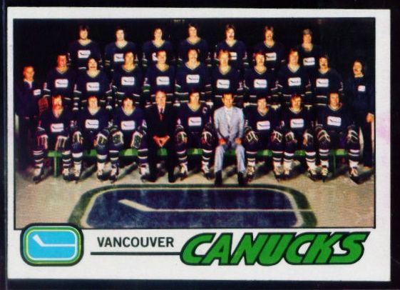 87 Vancouver Canucks Team